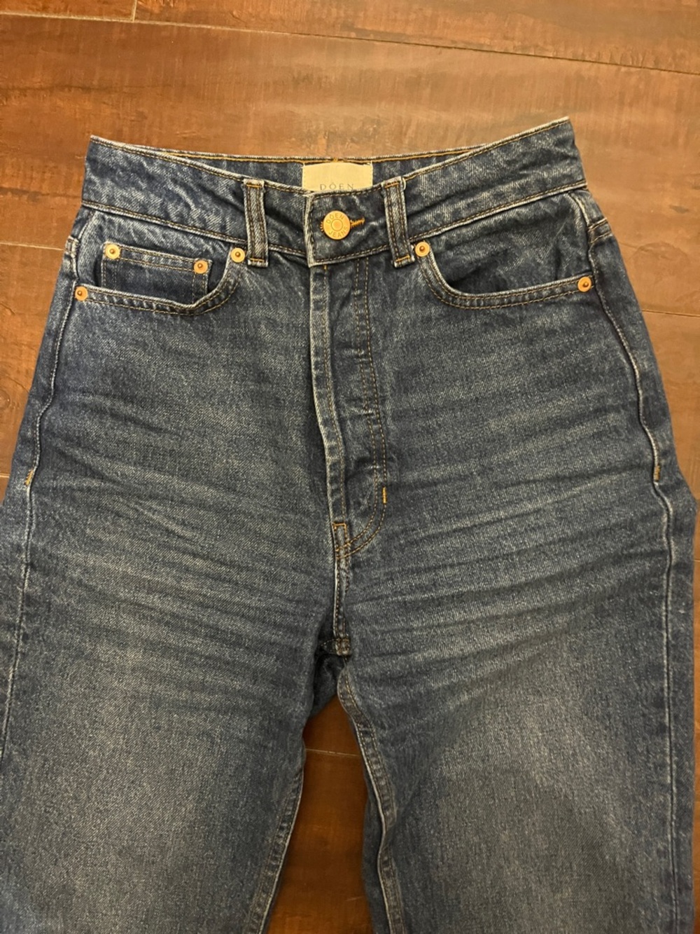 DOEN Diana Jean in Bleu D'Hier wash